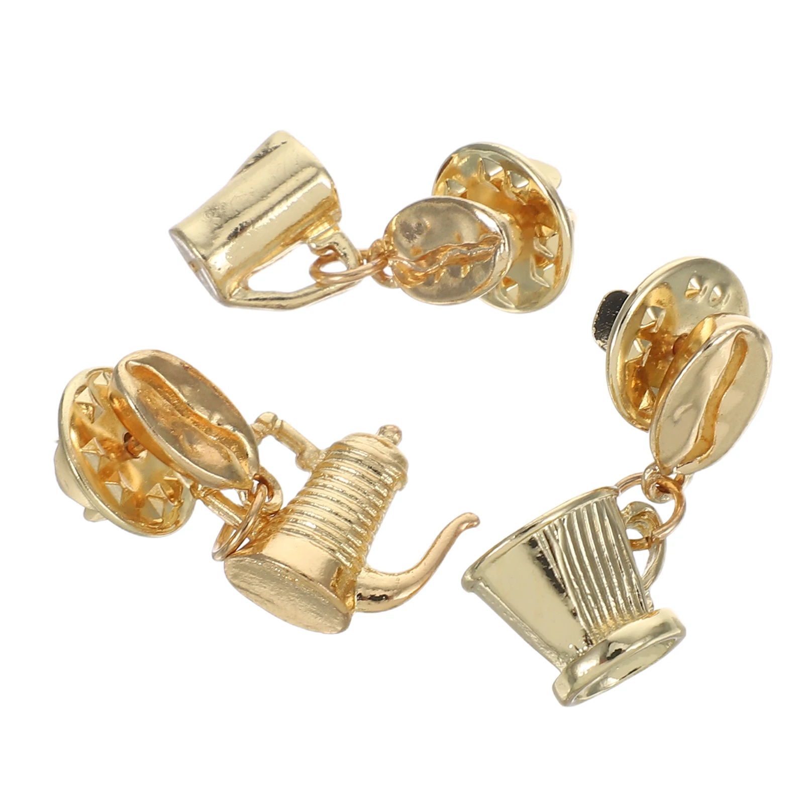 3pcs Lapel Alloy Coffee Beans Pot Cup Brooch Pins For Women Men Clothing Bags Hats Decorative Accessories Durable Lightweight
3pcs Lapel Alloy Coffee Beans Pot Cup Brooch Pins For Women Men Clothing Bags Hats Decorative Accessories Durable Lightweight