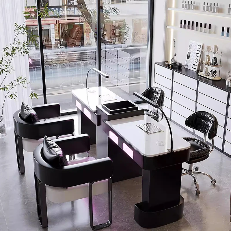 Unique Trendy Nail Table Professional Modern Cute Multifunctional Nail Table With Dust Collector Premium Table Ongle Furniture
Unique Trendy Nail Table Professional Modern Cute Multifunctional Nail Table With Dust Collector Premium Table Ongle Furniture