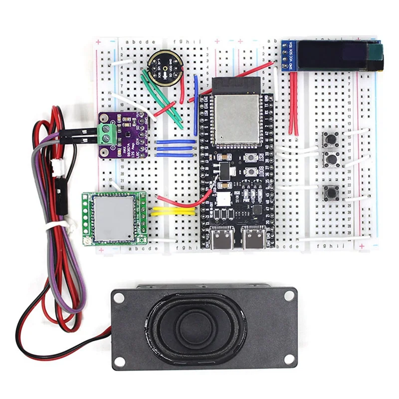 A45F-Breadboard 0.91 Inch Kit For Deepseek Xiaozhi AI Voice Chatbot Kit ESP32-S3 N16R8 Development Board
A45F-Breadboard 0.91 Inch Kit For Deepseek Xiaozhi AI Voice Chatbot Kit ESP32-S3 N16R8 Development Board