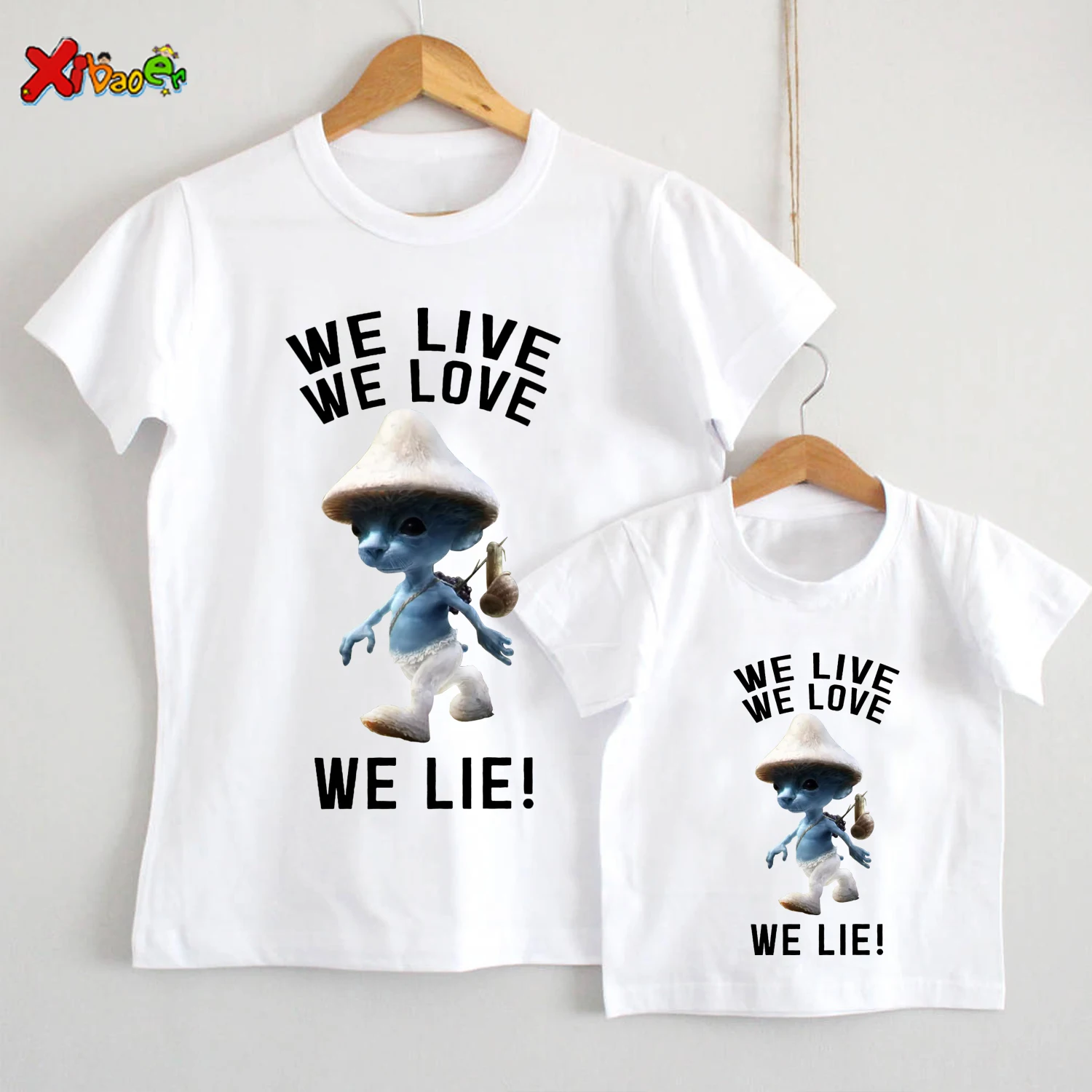 We Live We Love We Lie T Shirt Family Matching Outfits Party Family Look Fashion Clothing Mother Daughter Son Matching Clothes
We Live We Love We Lie T Shirt Family Matching Outfits Party Family Look Fashion Clothing Mother Daughter Son Matching Clothes