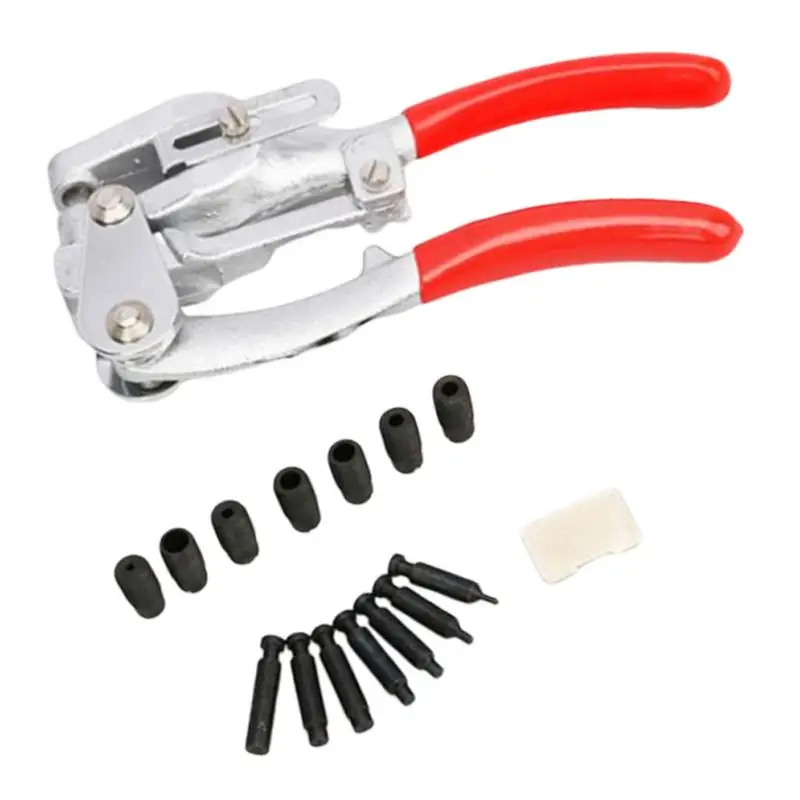 HAND HELD POWER PUNCH, SHEET METAL HOLE PUNCH KIT W/ 7 SIZES of PUNCHES DIES
HAND HELD POWER PUNCH, SHEET METAL HOLE PUNCH KIT W/ 7 SIZES of PUNCHES DIES