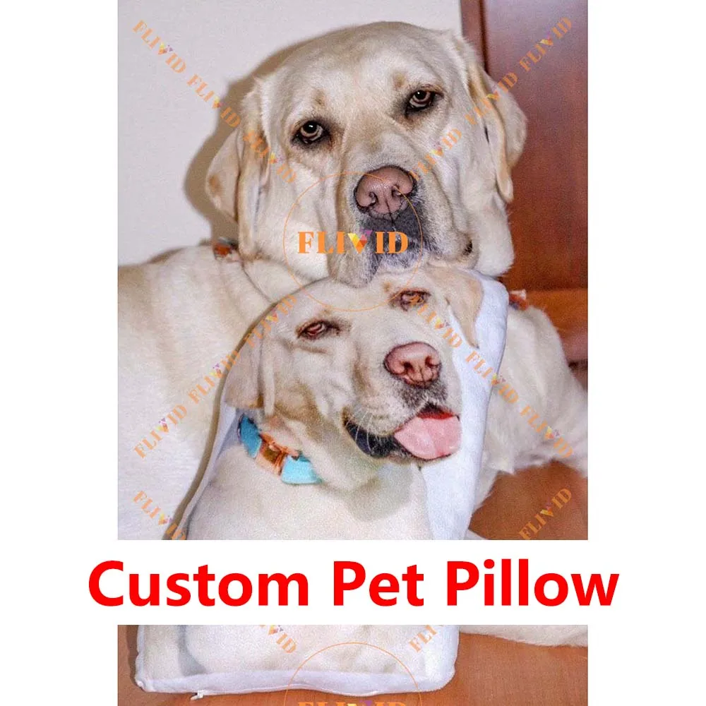 Personalized 3D Animals Photo Pillow Custom Pet Dog/Cat Pillow Animal Lover Memorial Cushion Creative Gift Sofa Throw Pillow
Personalized 3D Animals Photo Pillow Custom Pet Dog/Cat Pillow Animal Lover Memorial Cushion Creative Gift Sofa Throw Pillow