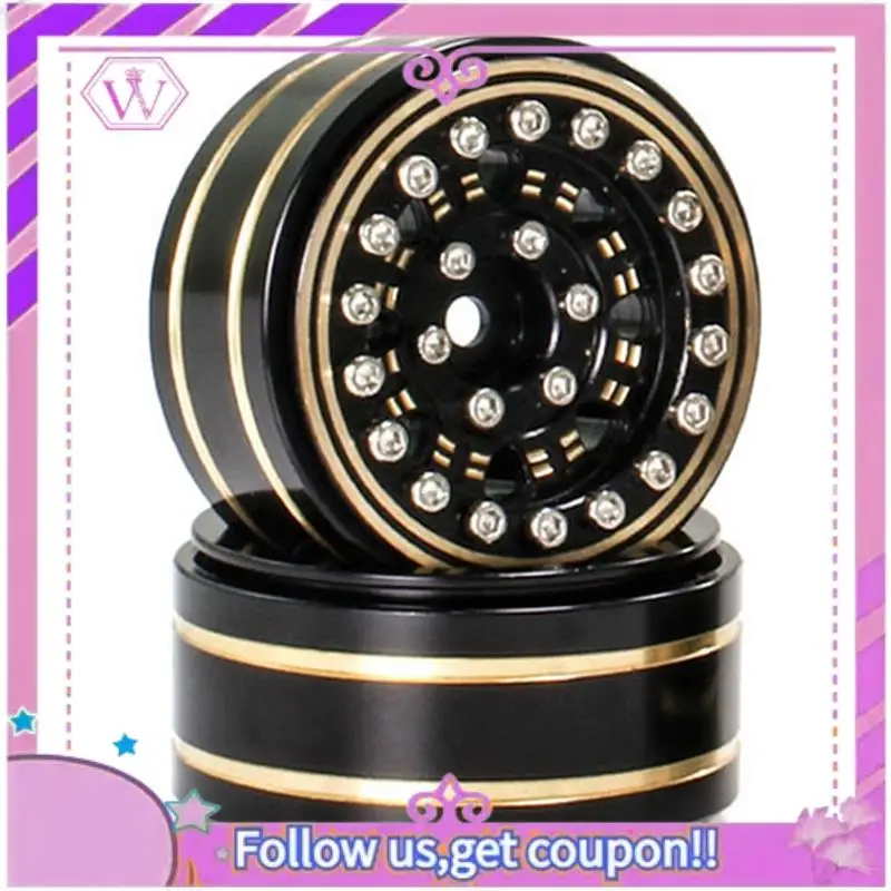 Upgraded 1Set Parts Accessories For Traxxas 1/18 TRX4M Land Rover 1.2-Inch Brass Black Gold Wheels 1/24 SCX24 FMS
Upgraded 1Set Parts Accessories For Traxxas 1/18 TRX4M Land Rover 1.2-Inch Brass Black Gold Wheels 1/24 SCX24 FMS