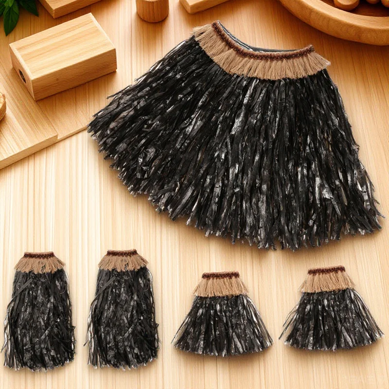 Tropical Hula Skirt Set for Girls Beach Party Decorations Grass Skirts for Adults Hawaiian Outfit Summer Theme Plastic Costume
Tropical Hula Skirt Set for Girls Beach Party Decorations Grass Skirts for Adults Hawaiian Outfit Summer Theme Plastic Costume
