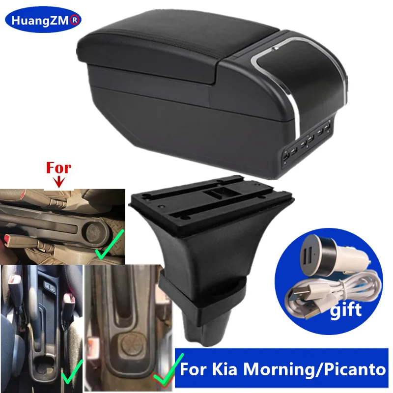 Car Armrest For Kia Morning Armrest box For Kia Picanto Storage box Interior Dedicated Retrofit Car Accessories Car accessorie 
Car Armrest For Kia Morning Armrest box For Kia Picanto Storage box Interior Dedicated Retrofit Car Accessories Car accessorie