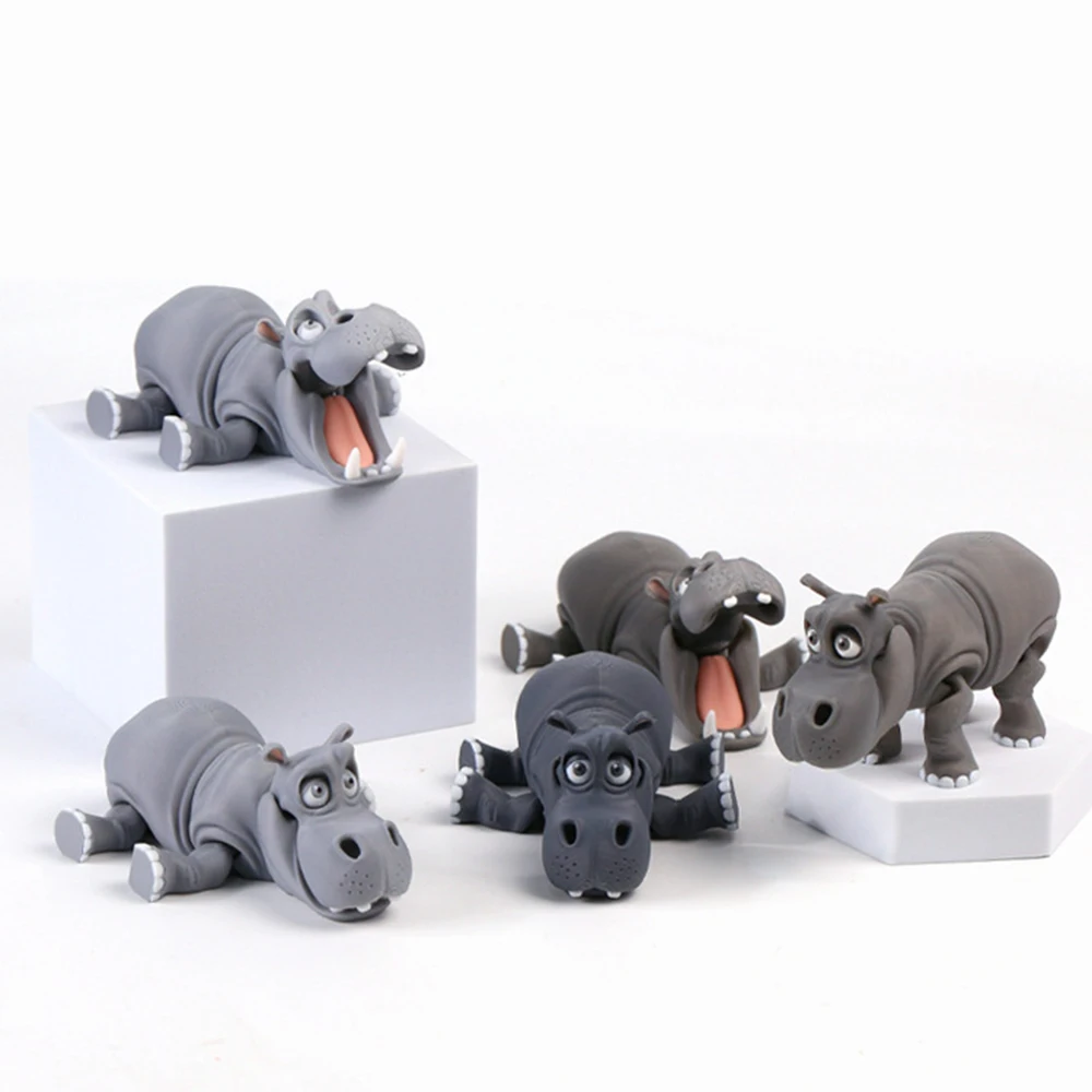 Hippo simulation toy desktop ornament children's animal 3D printed toy home decoration Ornaments for living room desks office
Hippo simulation toy desktop ornament children's animal 3D printed toy home decoration Ornaments for living room desks office