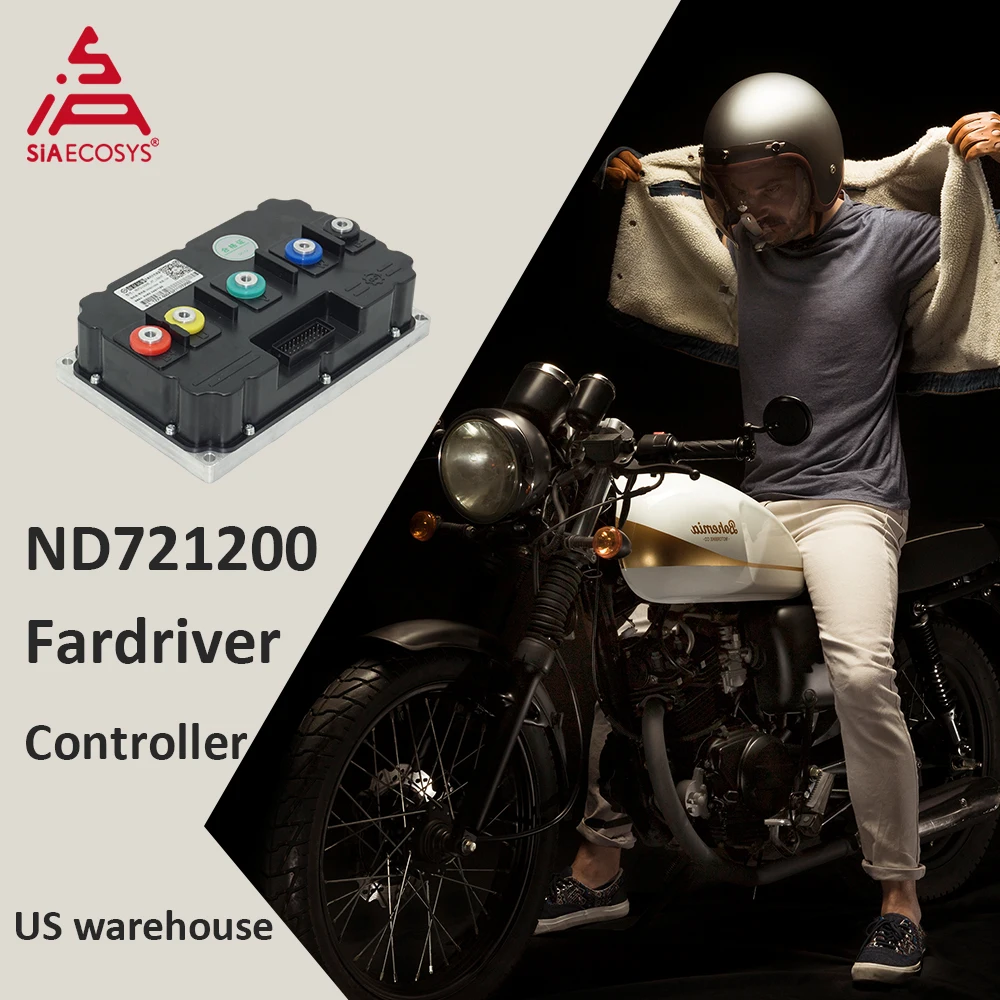 US Warehouse ND721200 FarDriver Controller 600A 8-12kW High Power Controller With Regenerative Braking Function Hall version
US Warehouse ND721200 FarDriver Controller 600A 8-12kW High Power Controller With Regenerative Braking Function Hall version