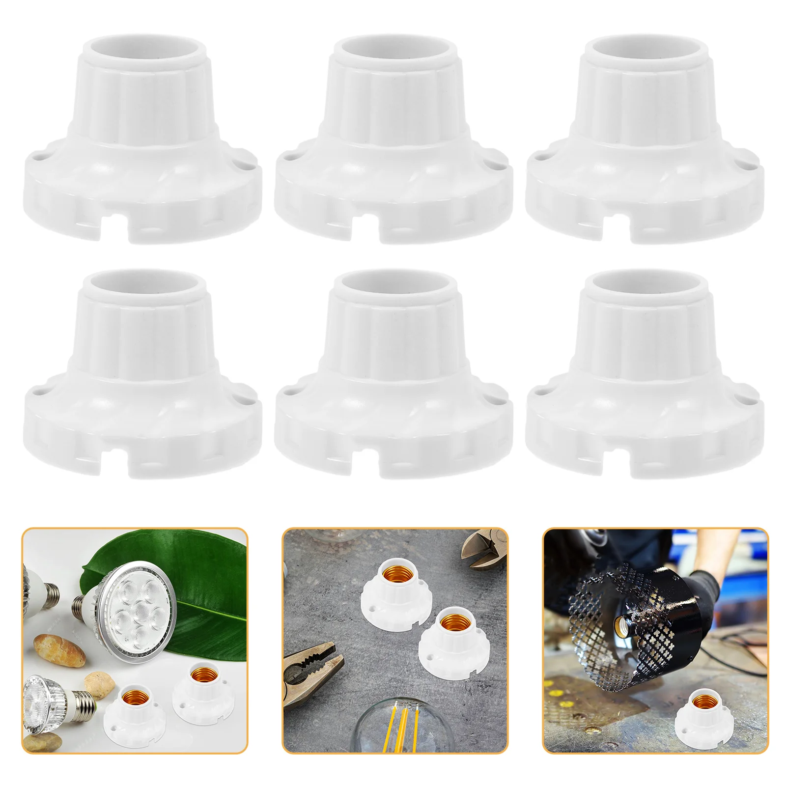 10 Pcs Lamp Holder Pendant Light Repair Socket Parts Replacement Outlet Sockets LED Bulb
10 Pcs Lamp Holder Pendant Light Repair Socket Parts Replacement Outlet Sockets LED Bulb
