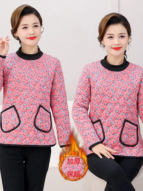 Faionable ort Loose Floral Cotton Jaet for Middle-Aged And ly Women Autumn Winter Clothes Commute Sle round Ne...
Faionable ort Loose Floral Cotton Jaet for Middle-Aged And ly Women Autumn Winter Clothes Commute Sle round Ne...