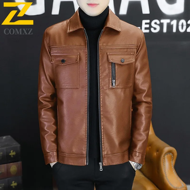 COMXZ повседневная мотоциклетная кожаная куртка мужские высококачественные удобные легкие пальто в американском стиле прочные осенние куртки для путешествий
COMXZ повседневная мотоциклетная кожаная куртка мужские высококачественные удобные легкие пальто в американском стиле прочные осенние куртки для путешествий