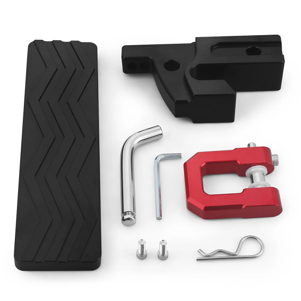 Bumper Step Hitch Slider with 3/4" D-Ring Shackle Combo for 2" Hitch Receivers Off-Road Vehicle Towing Recovery Truck Accessory
Bumper Step Hitch Slider with 3/4" D-Ring Shackle Combo for 2" Hitch Receivers Off-Road Vehicle Towing Recovery Truck Accessory