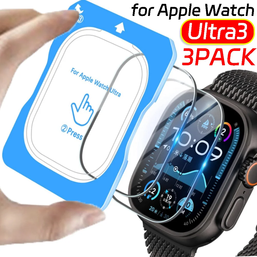 Позиционирующие пленки из закаленного стекла для Apple Watch Ultra 3, простая установка, защитные пленки для экрана, инструмент для установки Apple Ultra 3
Позиционирующие пленки из закаленного стекла для Apple Watch Ultra 3, простая установка, защитные пленки для экрана, инструмент для установки Apple Ultra 3