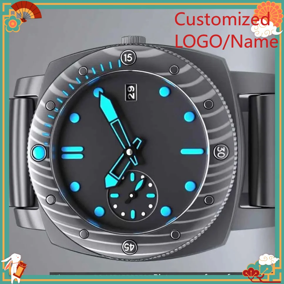 DONG Store 46mm Men's Luxury Watches in 904L Steel Automatic Mechanical Movementp Customized Watch
DONG Store 46mm Men's Luxury Watches in 904L Steel Automatic Mechanical Movementp Customized Watch