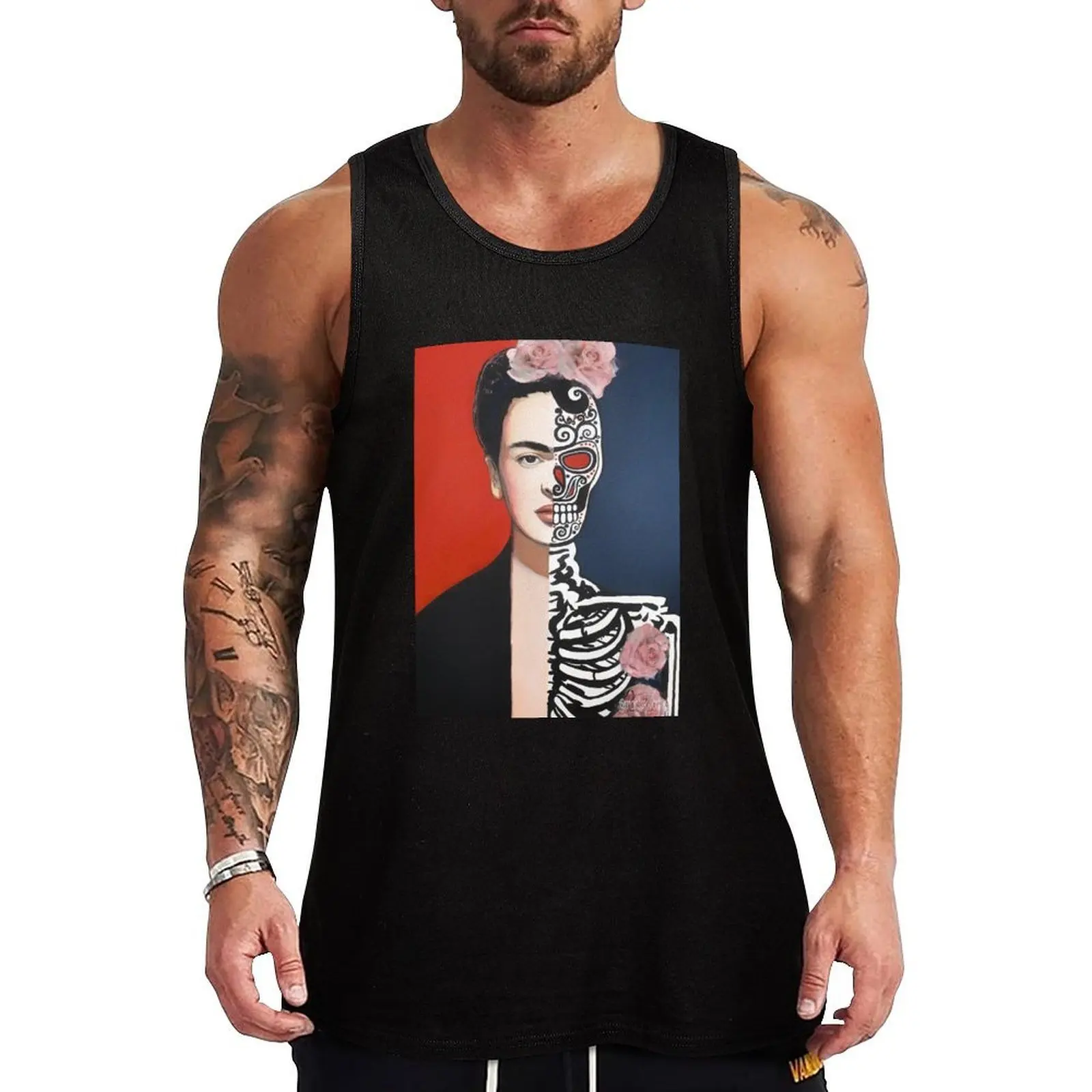 Dia de muertos Tank Top All Day Comfort Tank Top Soft Breathable Sleeveless
Dia de muertos Tank Top All Day Comfort Tank Top Soft Breathable Sleeveless