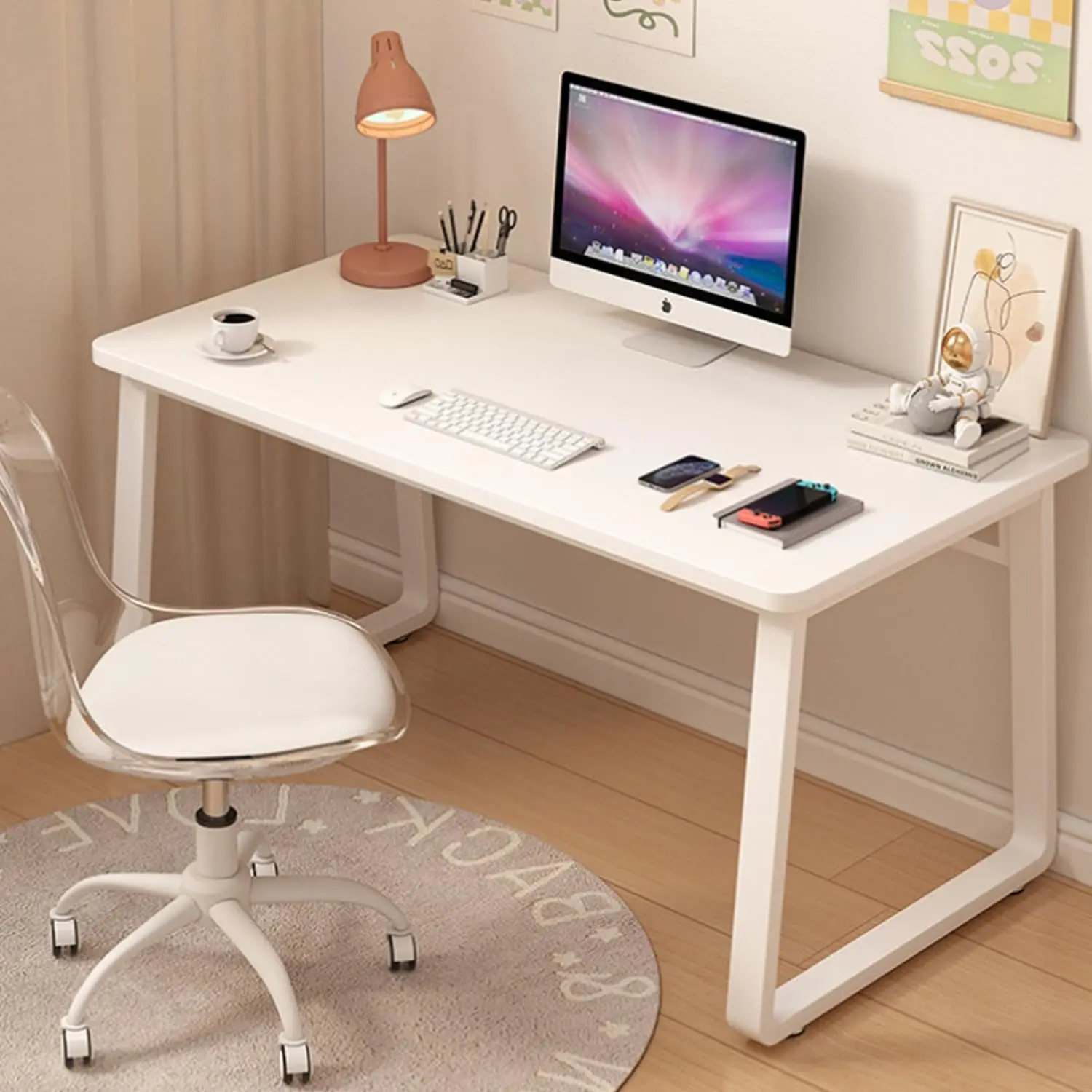 Modern Simple White Computer Desk for Home Office Study Corner, 31.5 inch, Customized
Modern Simple White Computer Desk for Home Office Study Corner, 31.5 inch, Customized