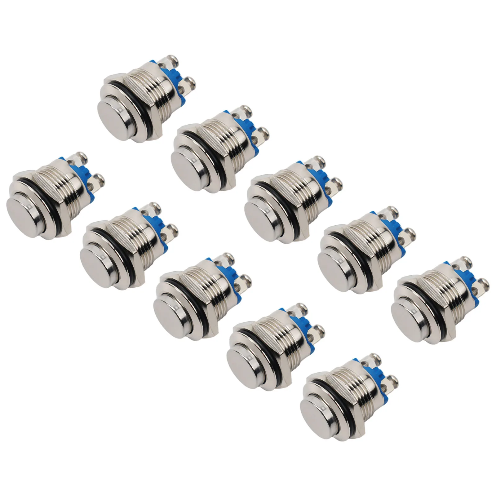 16mm Momentary Push Button Switch High Round Cover Waterproof Stainless Steel High Flush Screw Terminals Waterproof Push Button
16mm Momentary Push Button Switch High Round Cover Waterproof Stainless Steel High Flush Screw Terminals Waterproof Push Button