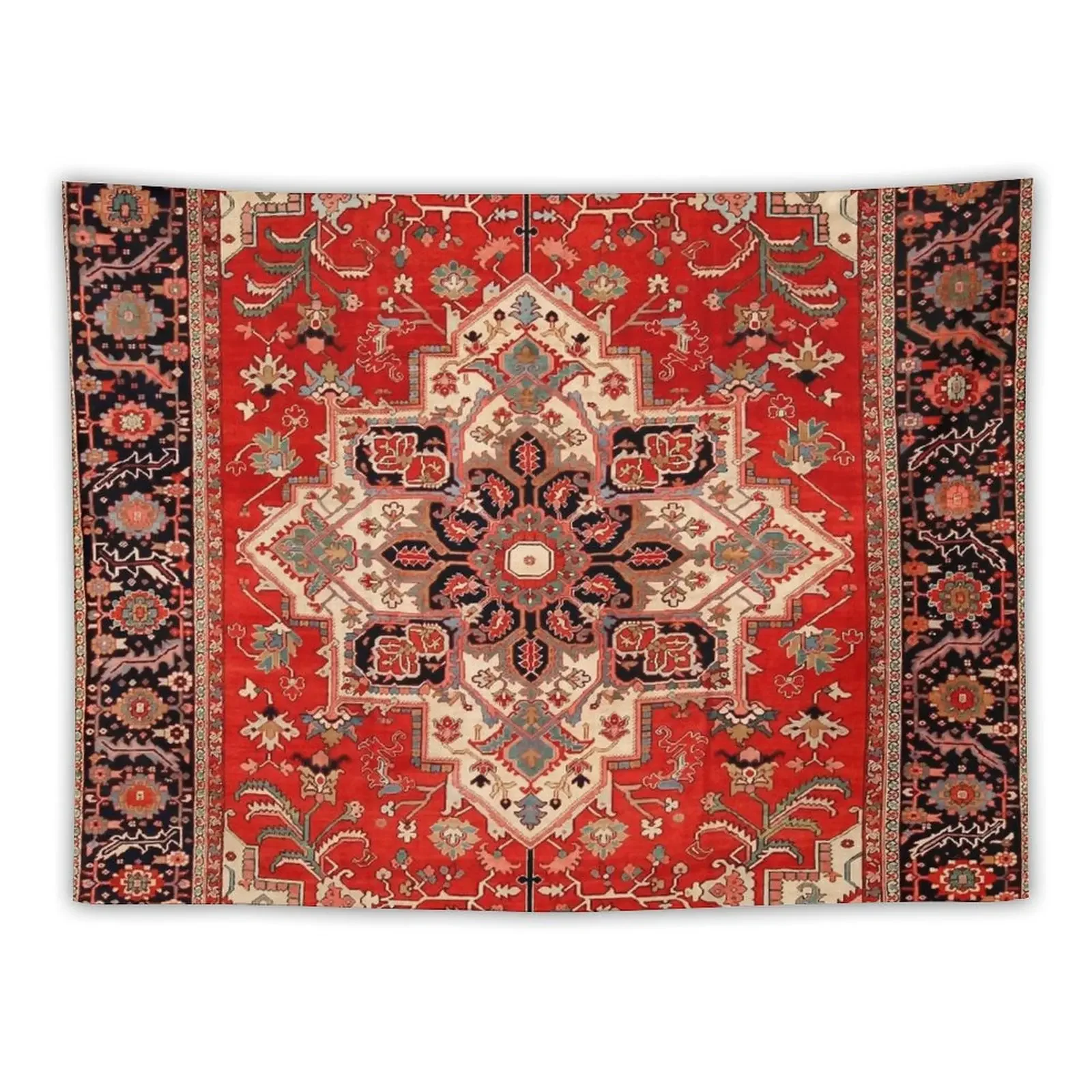 Antique Persian Serapi Rug Print Tapestry Room Decor Decorative Wall Murals House Decorations Tapestry
Antique Persian Serapi Rug Print Tapestry Room Decor Decorative Wall Murals House Decorations Tapestry