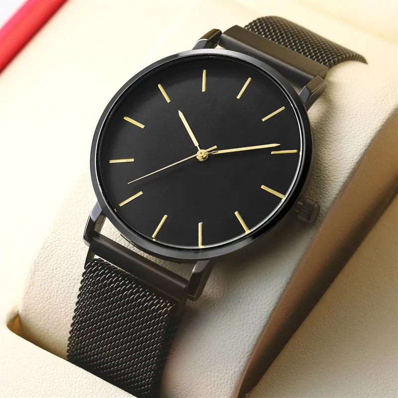 NO logo Magnetic Stainless Steel Strap Men Watch Thin Minimalist Unisex 40mm Classic Business Simple Watches High Quality
NO logo Magnetic Stainless Steel Strap Men Watch Thin Minimalist Unisex 40mm Classic Business Simple Watches High Quality