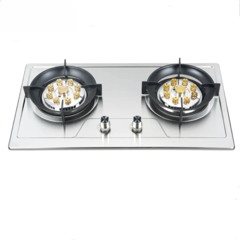Встроенная газовая плита, 2 конфорки, панель из нержавеющей стали, девять головок, газовая варочная панель, аккумуляторная плита для приготовления пищи
Встроенная газовая плита, 2 конфорки, панель из нержавеющей стали, девять головок, газовая варочная панель, аккумуляторная плита для приготовления пищи