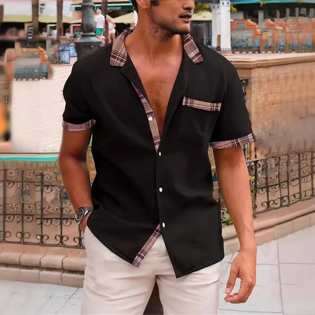 Men's Casual irt with ket Stitching ort Sve Top for Daily Wear Autumn Thiened Fce Nine-Quarter Sve
Men's Casual irt with ket Stitching ort Sve Top for Daily Wear Autumn Thiened Fce Nine-Quarter Sve