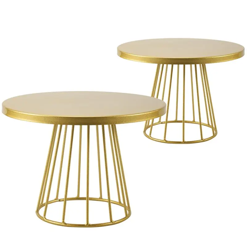 BAAJ-2Pcs Metal Cake Stands,8/10 Inch Pillar Style Cupcake Display Stand Dessert Tray Pie Plates For Bakeware, Wedding, Party
BAAJ-2Pcs Metal Cake Stands,8/10 Inch Pillar Style Cupcake Display Stand Dessert Tray Pie Plates For Bakeware, Wedding, Party