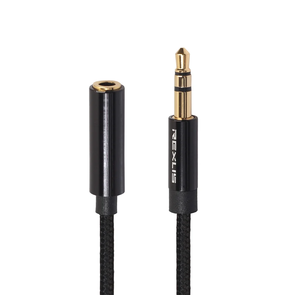 3.5Mm Headphone Extension Cable 0.5 Meter Aluminum Alloy Male To Female Audio Line For Stereo Sound Black Aux Extension Cable
3.5Mm Headphone Extension Cable 0.5 Meter Aluminum Alloy Male To Female Audio Line For Stereo Sound Black Aux Extension Cable