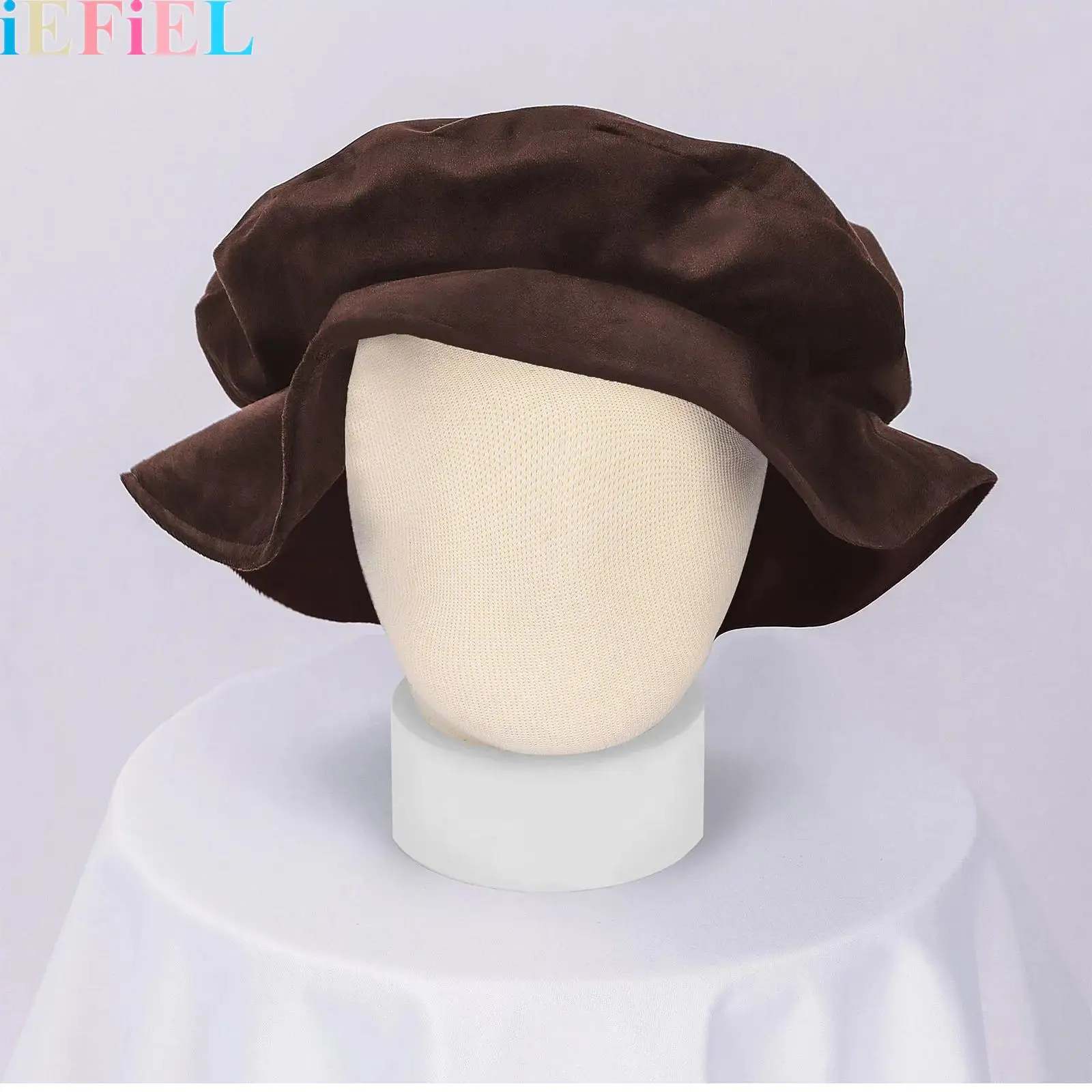 Medieval Solid Color Hat Tudor Flat Cap Faux Suede Beret Renaissance Festival Costume Accessories for Men Women
Medieval Solid Color Hat Tudor Flat Cap Faux Suede Beret Renaissance Festival Costume Accessories for Men Women