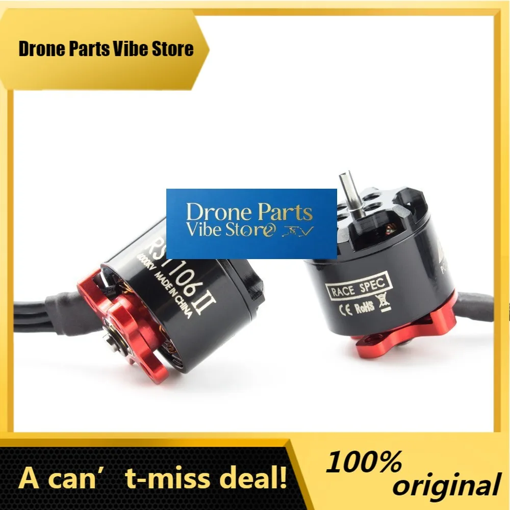 DronePRS1106 II FPV Brushless Motor For Indoor Drone Mini Quadcopter High Power Efficiency Silver Swallow
DronePRS1106 II FPV Brushless Motor For Indoor Drone Mini Quadcopter High Power Efficiency Silver Swallow