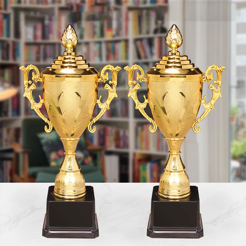 Gold Plastic Trophy Gold Trophy Cup with Lid Basketball Football Trophy Sports Competition Trophy for Competition Race
Gold Plastic Trophy Gold Trophy Cup with Lid Basketball Football Trophy Sports Competition Trophy for Competition Race