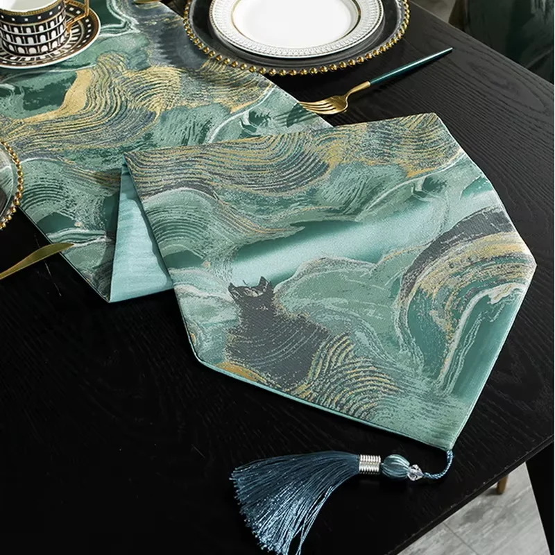 Fashion Modern Table Runner American Luxury Style Runner Table Cloth With Tassels For Dinning Table Decoration
Fashion Modern Table Runner American Luxury Style Runner Table Cloth With Tassels For Dinning Table Decoration