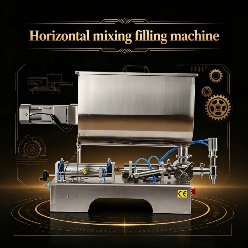 Semi Automatic Horizontal Screw Piston High Viscosity Paste Can Bottle Filler Tomato Chilli Sauce Filling Mixing Machine
Semi Automatic Horizontal Screw Piston High Viscosity Paste Can Bottle Filler Tomato Chilli Sauce Filling Mixing Machine