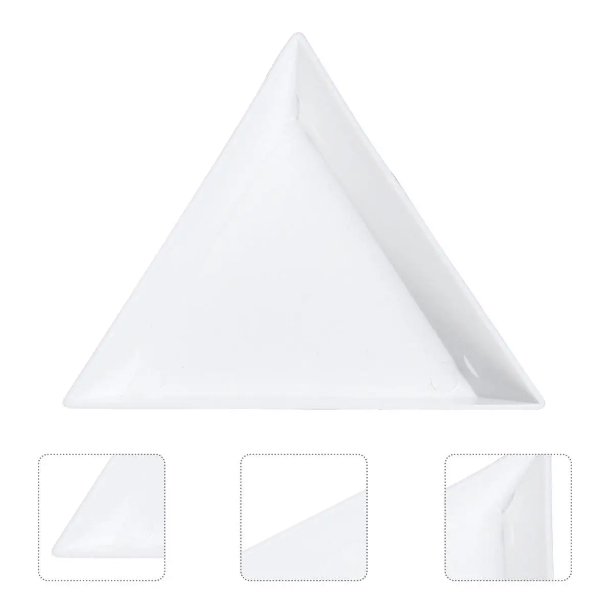 20Pcs Plastic Jewelry Plates Triangular Sorting Trays for Rhinestones Beads Jewelry Making Supplies Lightweight Easy Pour
20Pcs Plastic Jewelry Plates Triangular Sorting Trays for Rhinestones Beads Jewelry Making Supplies Lightweight Easy Pour