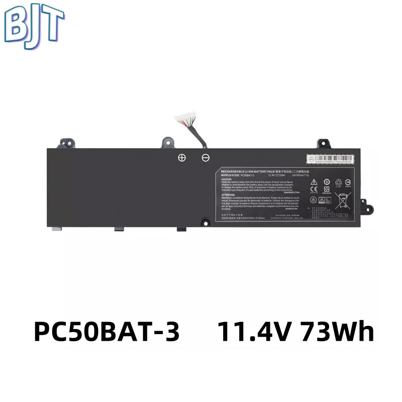 11,4 В 73 Втч PC50BAT-3 Аккумулятор для ноутбука Schenker Key 15 Для Clevo PC50DN2 PC50S Для THUNDEROBOT 911 P1 Для EUROCOM RX315 NH57AF1 
11,4 В 73 Втч PC50BAT-3 Аккумулятор для ноутбука Schenker Key 15 Для Clevo PC50DN2 PC50S Для THUNDEROBOT 911 P1 Для EUROCOM RX315 NH57AF1