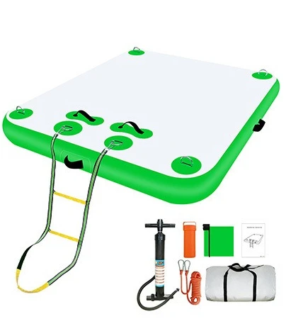 Customization of floating platform for floating yoga mat on floating raft of inflatable floating dock.180*300cm
Customization of floating platform for floating yoga mat on floating raft of inflatable floating dock.180*300cm