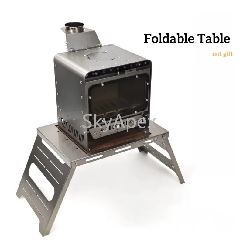 Ultra-Light Pure Titanium Woodstove For Indoor Outdoor Camping for Fireplace Tent Heating Picnic Small Outdoor Fireplace Grill
Ultra-Light Pure Titanium Woodstove For Indoor Outdoor Camping for Fireplace Tent Heating Picnic Small Outdoor Fireplace Grill