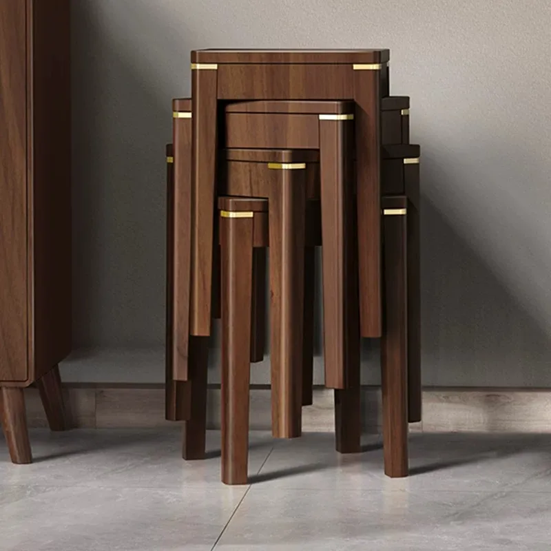 All-Wooden High-Legged Square Stools Foldable Stackable Leather Upholstery for Living Room Dining Table Bedroom Hotel Easy
All-Wooden High-Legged Square Stools Foldable Stackable Leather Upholstery for Living Room Dining Table Bedroom Hotel Easy
