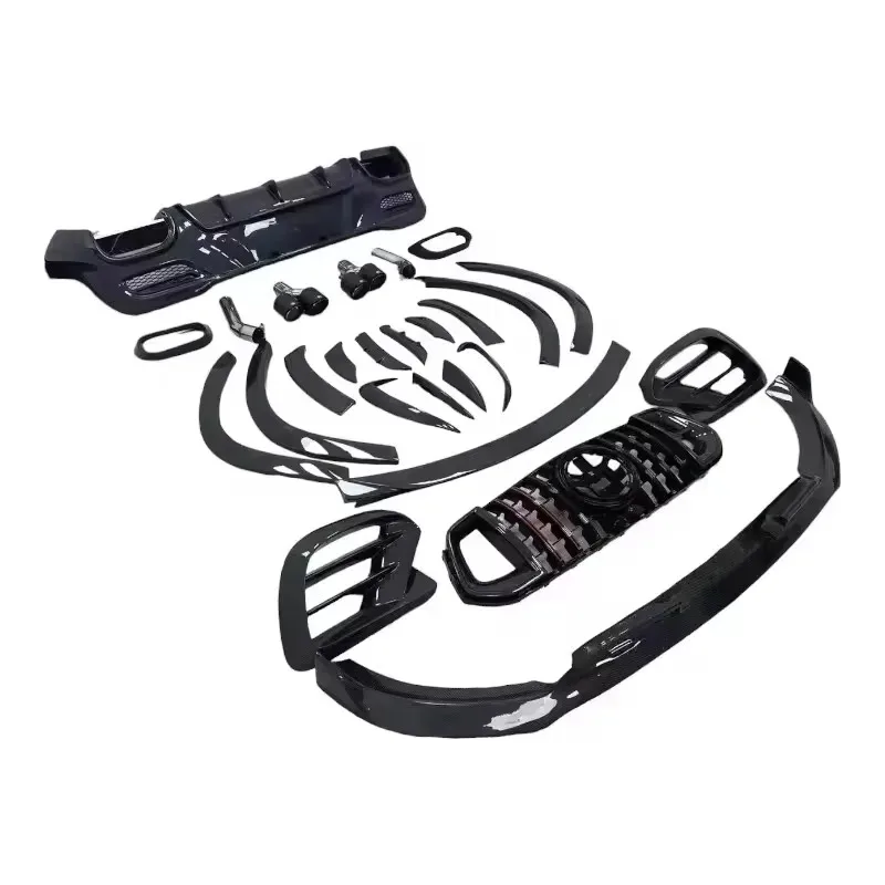 For s GLE Coupe 63/53 2021+ New Front Rear Bumper Lip Side Skirts Wing Mirror Cover B Style Carbon Fiber Bodykit
For s GLE Coupe 63/53 2021+ New Front Rear Bumper Lip Side Skirts Wing Mirror Cover B Style Carbon Fiber Bodykit