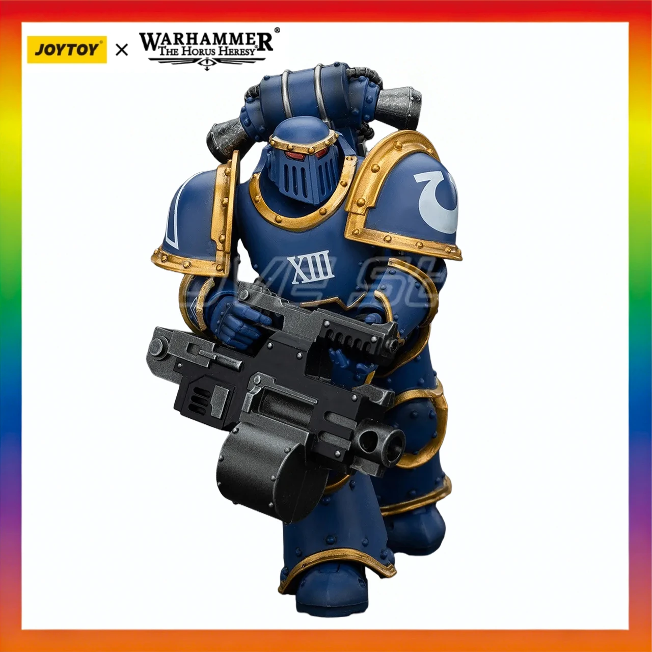 In Stock Original JOYTOY Warhammer 40K Ultramarines Mklll Tactical Support SquadLegionary with Heavy Bolter 1/18 Action Figure
In Stock Original JOYTOY Warhammer 40K Ultramarines Mklll Tactical Support SquadLegionary with Heavy Bolter 1/18 Action Figure
