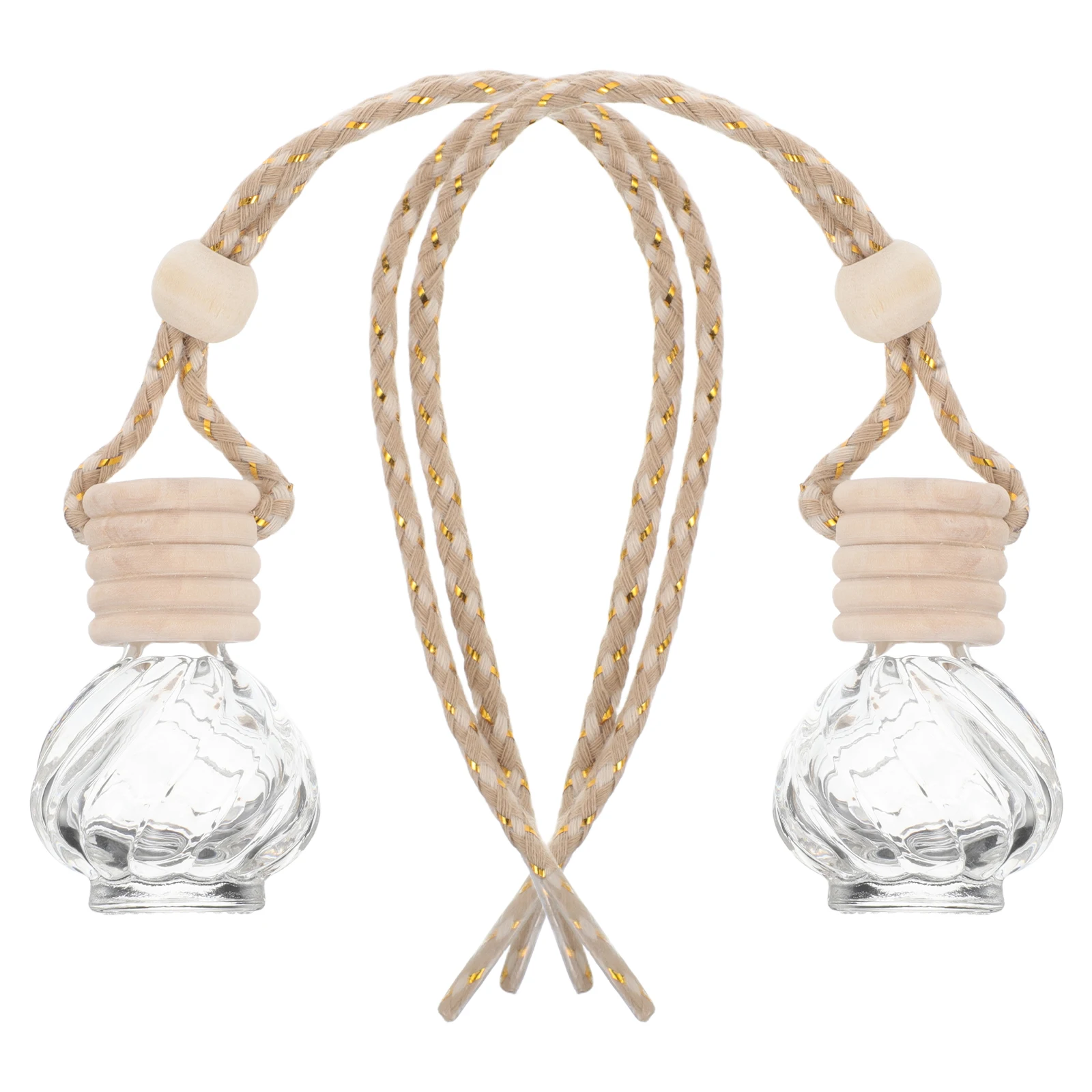 2pcs Aromatherapy Bottles Refillable Car Diffuser Empty Glass Pendant Fragrance Wood Essential Oils Hanging Home Office
2pcs Aromatherapy Bottles Refillable Car Diffuser Empty Glass Pendant Fragrance Wood Essential Oils Hanging Home Office