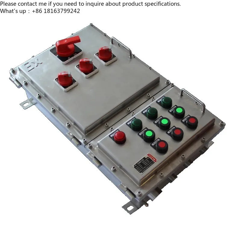 Customized Ip66 Atex Certificate Explosion Proof Control Station and Junction Box Four Chann els G as Detection Control Panel