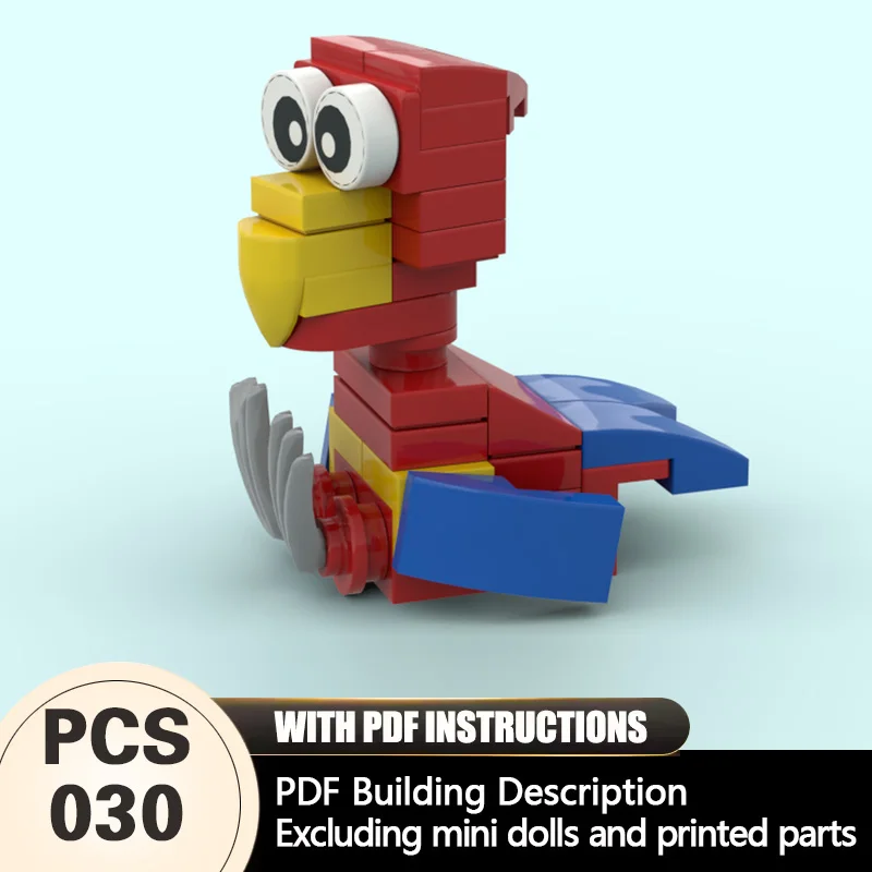 Creators Animal Series Model MOC Building Bricks Funny Parrot Modular Technology Gifts Holiday Assemble Children Toys Suit
Creators Animal Series Model MOC Building Bricks Funny Parrot Modular Technology Gifts Holiday Assemble Children Toys Suit