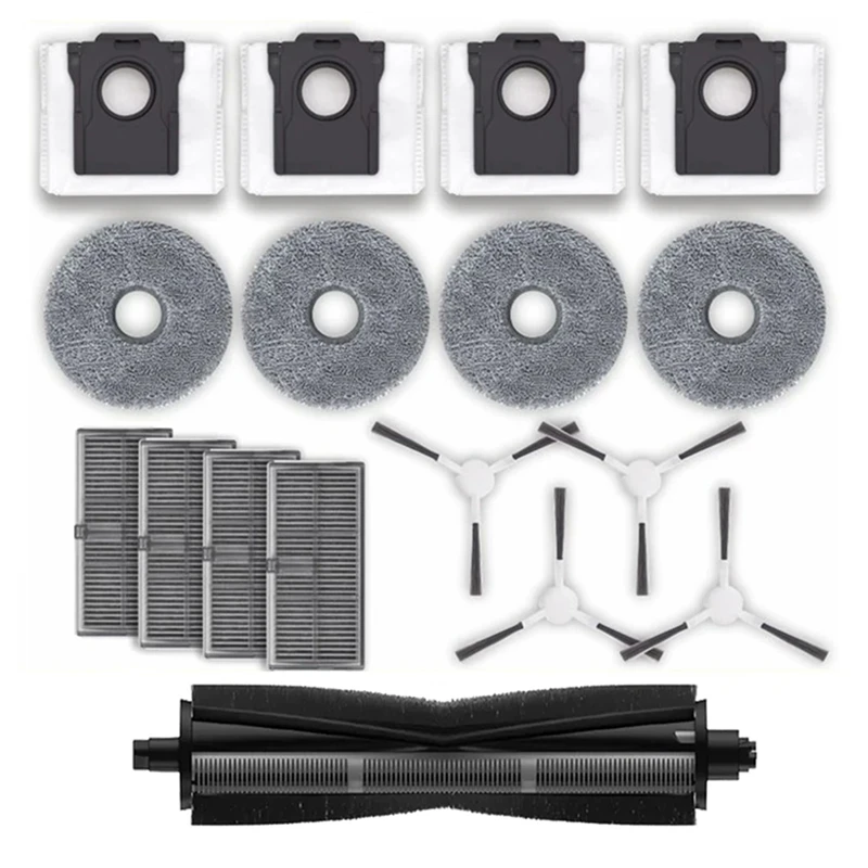 For Dreame Master One / Master Pro Roller Side Brush Hepa Filter Mop Cloths Rag Dust Bag Robot Vacuums Spare Parts
For Dreame Master One / Master Pro Roller Side Brush Hepa Filter Mop Cloths Rag Dust Bag Robot Vacuums Spare Parts