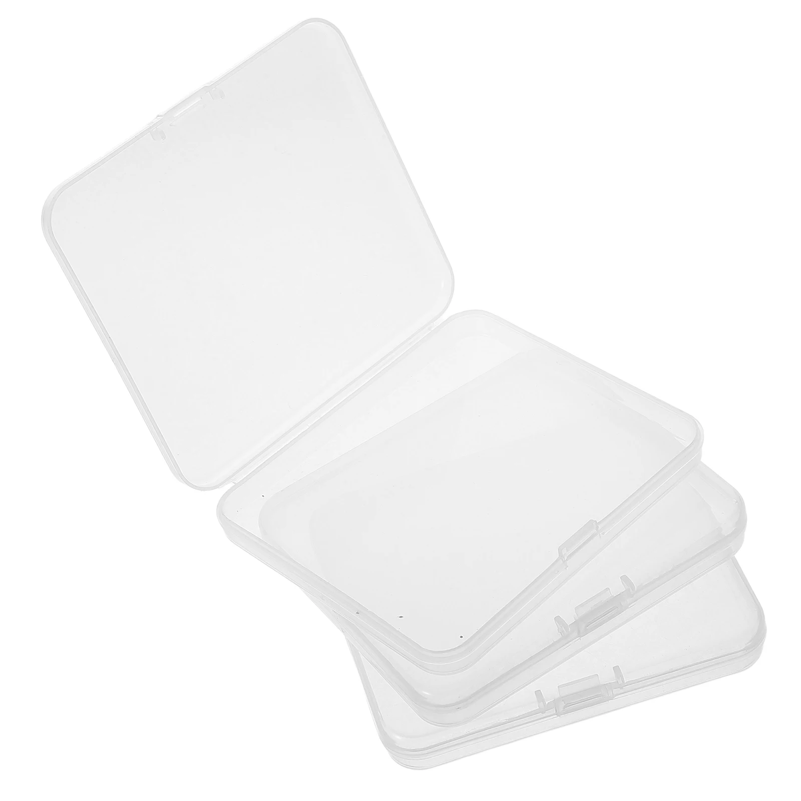 3 Pcs False Eyelash Storage Box Lightweight Portable Travel Case Clear Plastic Organizer Mini Container Empty Collection
3 Pcs False Eyelash Storage Box Lightweight Portable Travel Case Clear Plastic Organizer Mini Container Empty Collection