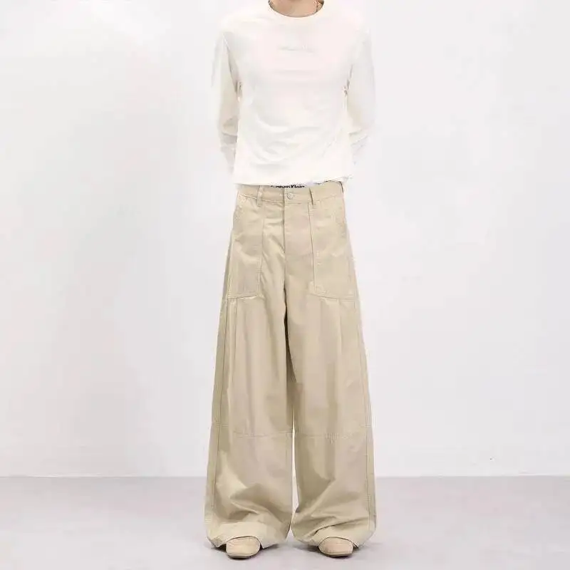 Apricot Colored Men's Pants Relaxed Large Pocket Design Wide Leg Casual Loose Straight Cut Cargo Trousers 2026 New 9XPHVE
Apricot Colored Men's Pants Relaxed Large Pocket Design Wide Leg Casual Loose Straight Cut Cargo Trousers 2026 New 9XPHVE
