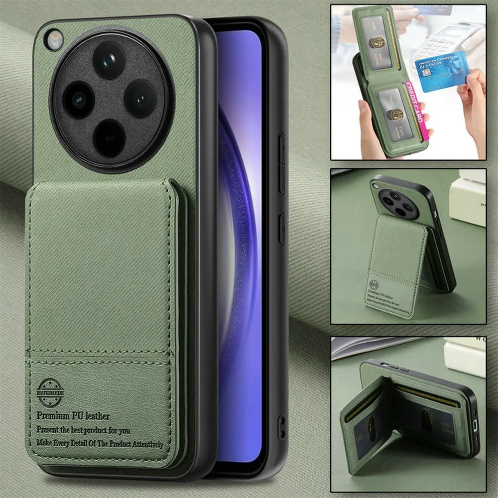 Кожаная задняя крышка с блокировкой RFID для OPPO Find X8 Pro 5G, роскошный чехол Find X8 Ultra X8s X8 s, противоударный чехол-подставка
Кожаная задняя крышка с блокировкой RFID для OPPO Find X8 Pro 5G, роскошный чехол Find X8 Ultra X8s X8 s, противоударный чехол-подставка