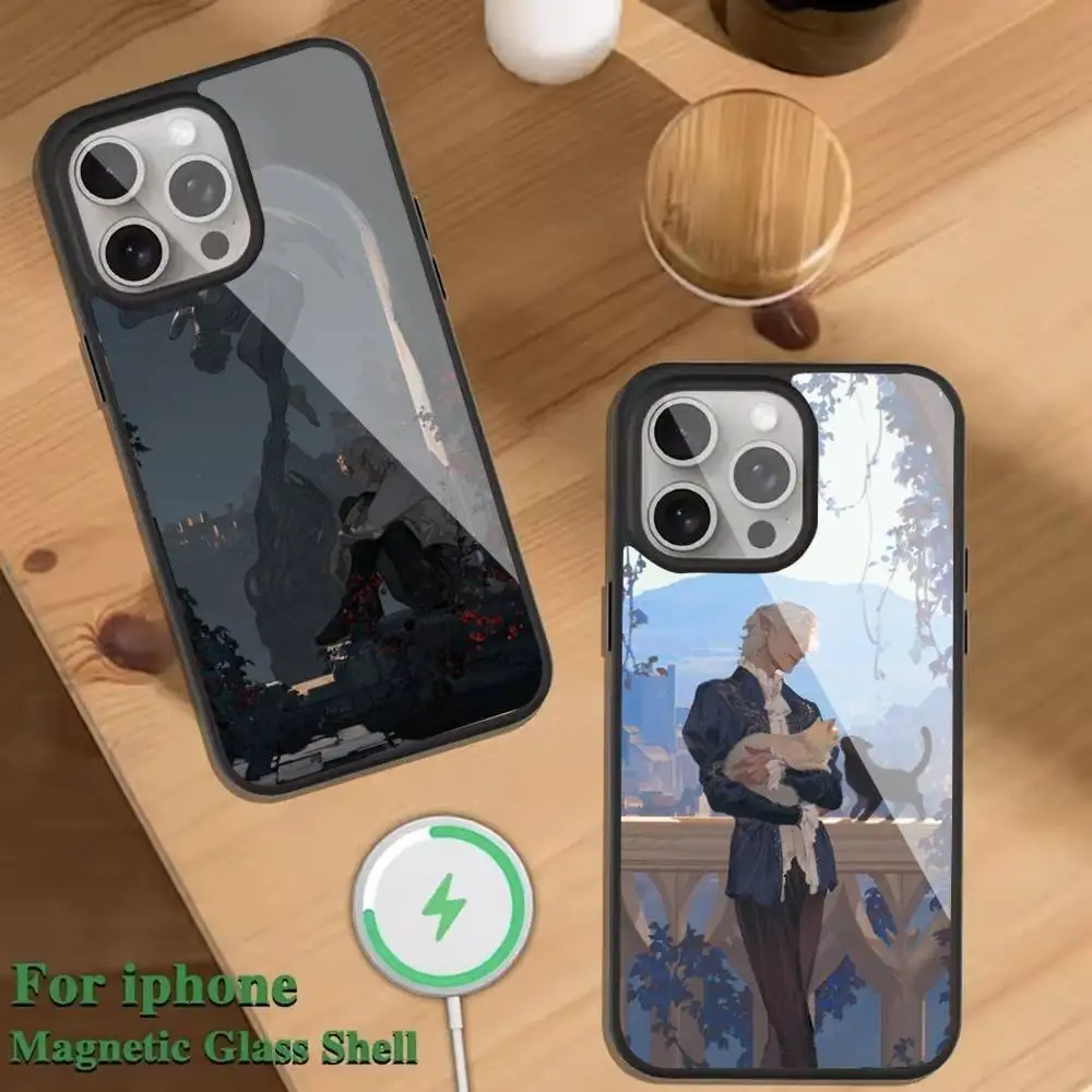 Elf Castle Art Phone Case For Magnetic Wireless Charge Cover For iphone 16 15 14 13 12 11 Pro Max Plus Coque
Elf Castle Art Phone Case For Magnetic Wireless Charge Cover For iphone 16 15 14 13 12 11 Pro Max Plus Coque