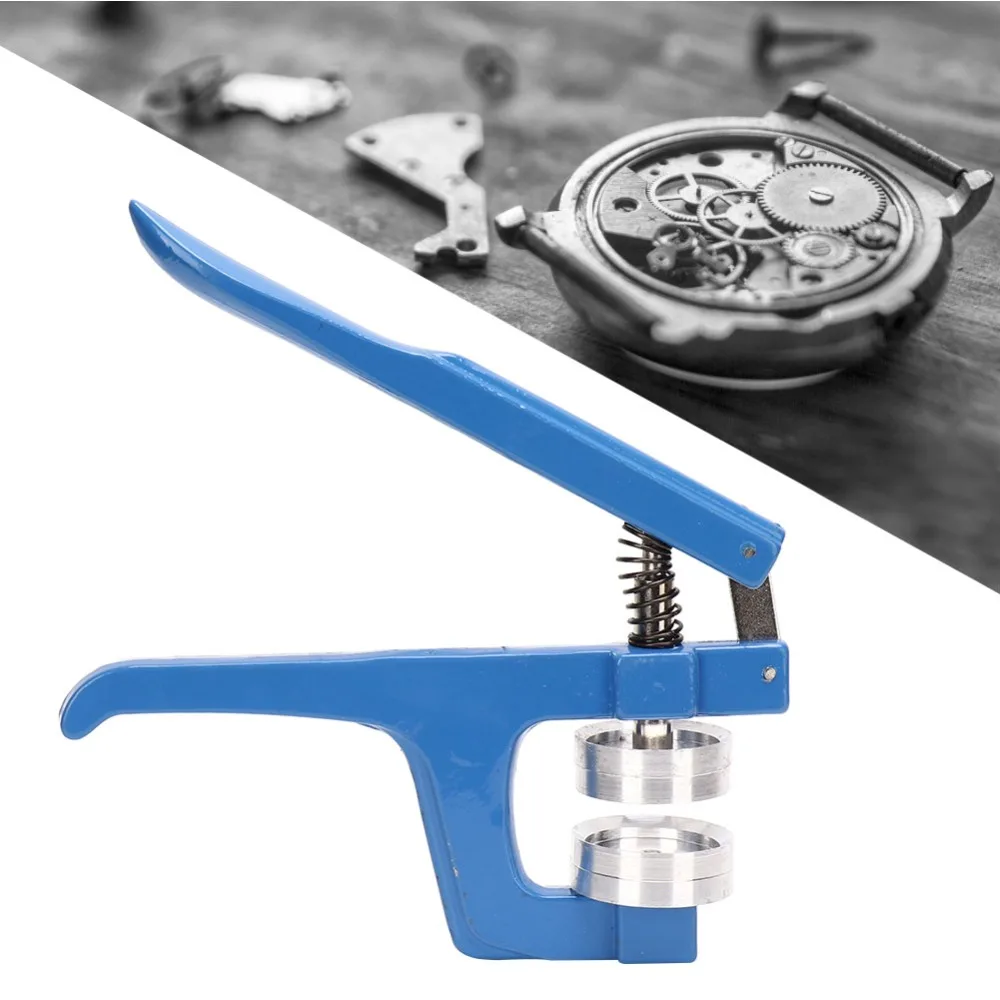 20Pcs Aluminum Mold Watch Press Plier Small hole design Dual-purpose Aluminum Mold New style Crystal Presser Watch Repairing
20Pcs Aluminum Mold Watch Press Plier Small hole design Dual-purpose Aluminum Mold New style Crystal Presser Watch Repairing