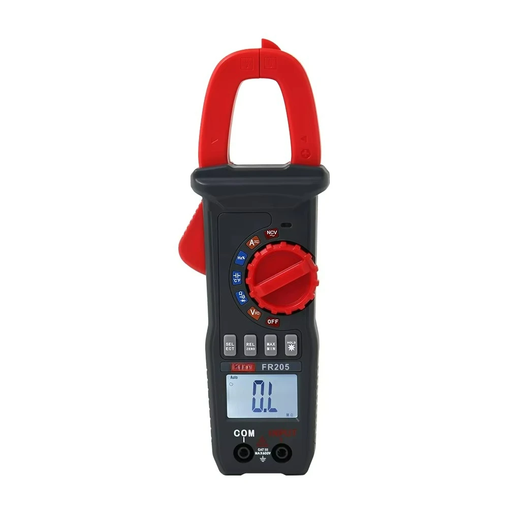 FR205D clamp multimeter AC dc clamp meter digital intelligent multimeter
FR205D clamp multimeter AC dc clamp meter digital intelligent multimeter