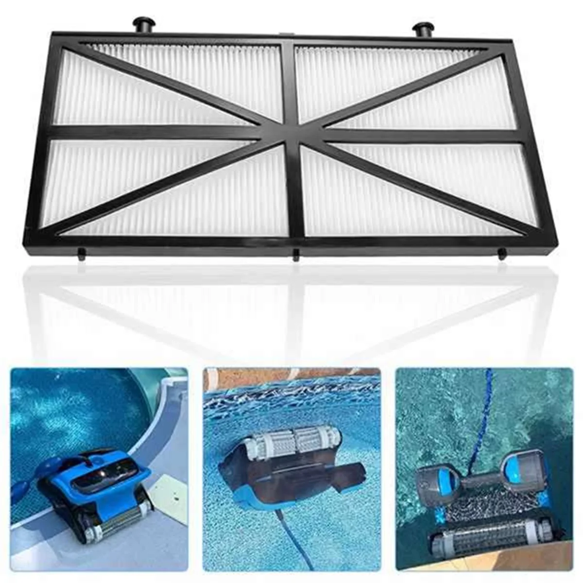 9991425-R4 Pool Cleaners Filter for Dolphin Premier, DX6, Deluxe 4, Deluxe 5, DLX4, DLX5, DX5S Robotic Ultra Fine FilterJADD
9991425-R4 Pool Cleaners Filter for Dolphin Premier, DX6, Deluxe 4, Deluxe 5, DLX4, DLX5, DX5S Robotic Ultra Fine FilterJADD