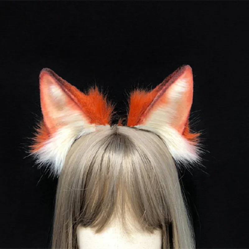 Handmade Cos Prop Gray Bunny Rabbit Ears Red Fox Ears Fold Style Hairhoop Headband Headwear Cosplay Halloween Accessories
Handmade Cos Prop Gray Bunny Rabbit Ears Red Fox Ears Fold Style Hairhoop Headband Headwear Cosplay Halloween Accessories